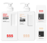 [Nasil_Family] SSS Subacid Shampoo (certifié KFDA) & SSS Silk Hair Treatment 580ml / 19.61oz _ Soins du cuir chevelu, Soins des pellicules, Apport nutritionnel, Renforcement des cheveux _ Fabriqué en Corée